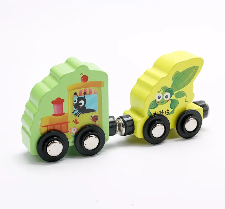 Trem de Madeira Anos de Idade Letras Inglês Pequeno Brinquedos Crianças 1-3 Quebra-cabeça Cognitivo Magnéticas Carro Educação Precoce Mwz 26 23 Computers & Electronics