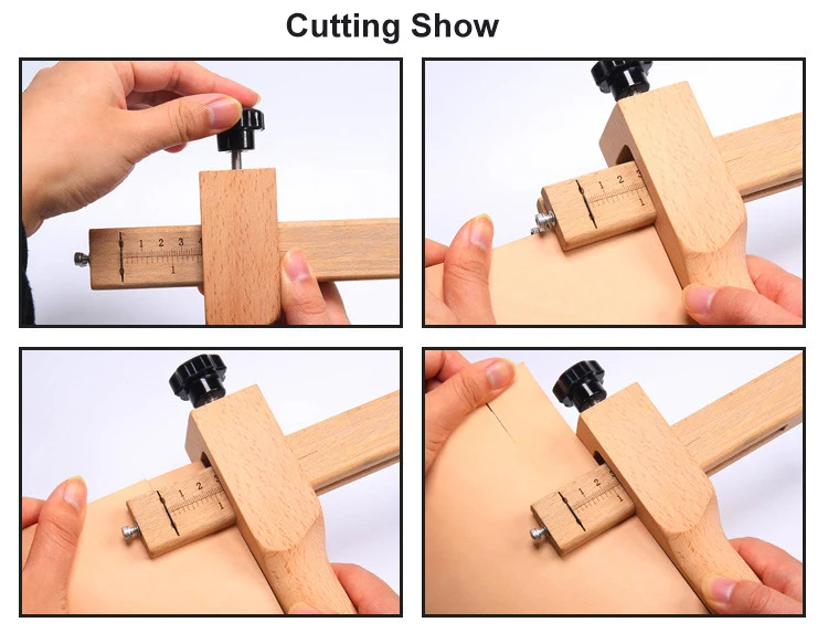 Регулируемый кожаный ремешок резак кожевенное ремесло полосы ремень DIY ручной резки деревянные полосы резак кожаные инструменты