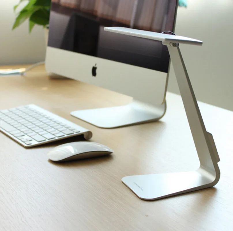 Ультратонкая настольная Светодиодная лампа в стиле Mac с регулировкой яркости 3