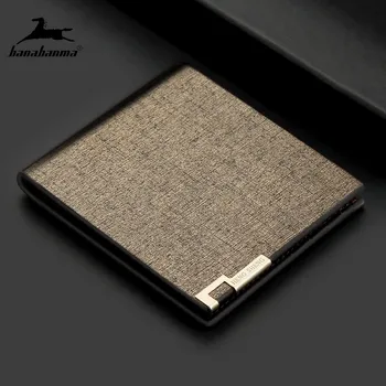 

men's wallet Short Wallets Purses PU Leather Money Clips golden Thin cartera hombre Wallet For Men Purses carteira masculina