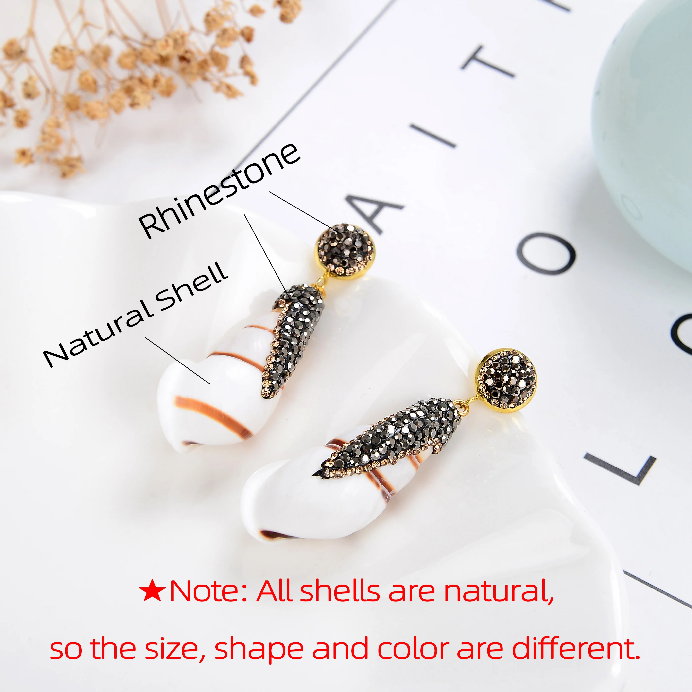 2021 New Hot Sea Shell Earrings For Women Natural 6 Style Conch Bohemian Drop Earrings Handmade Beach Ladies Fashion Jewelry - Image 6