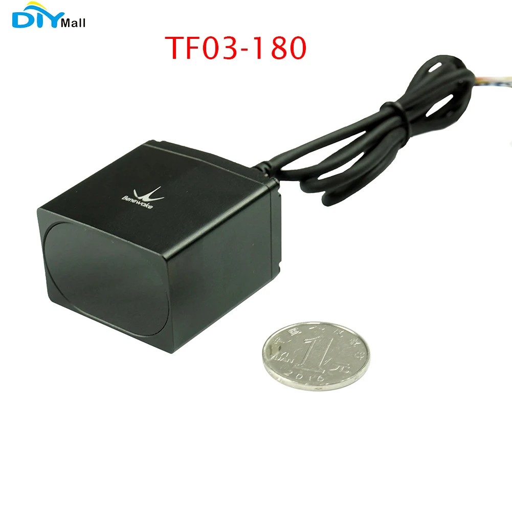 

Benewake IP67 TF03-180 LiDAR Long-range Industrial High-speed Distance Sensor Up to 180m UART/CAN/IO,RS485/RS232 TF03 Lidar