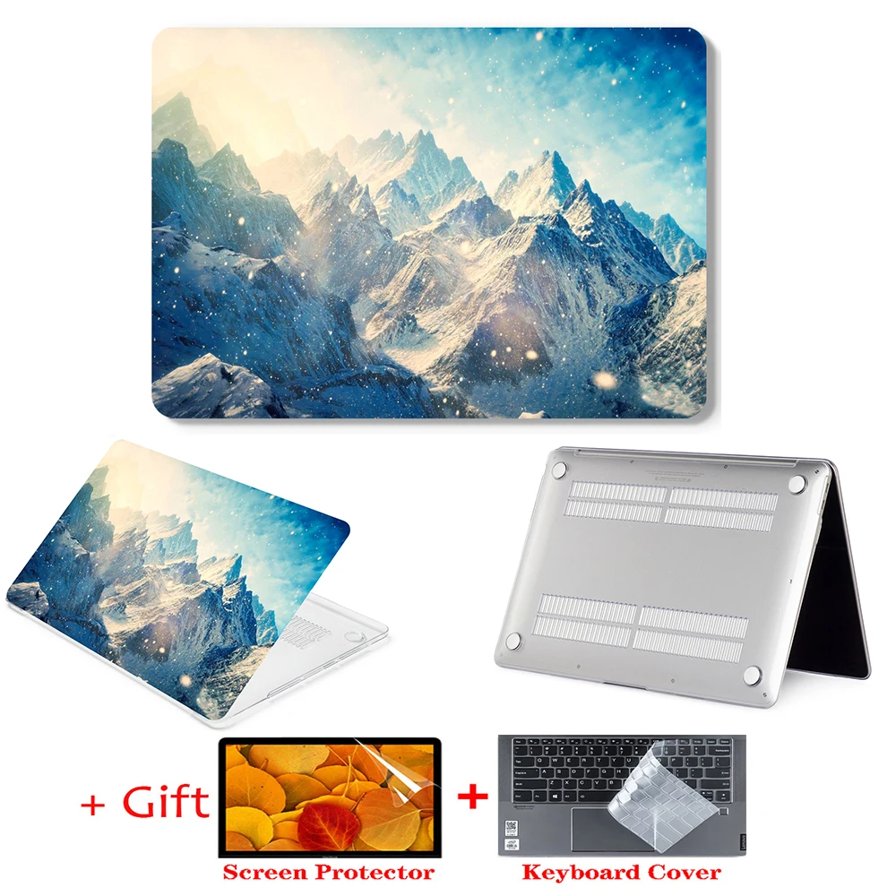 Custodia Per Laptop Modello 3D Per 2022 Macbook M2 Chip Air 13 A2681 A2337 Custodia Macbook Pro 14 A2442 A2991 2023 Pro 16 A2991 M3 Case