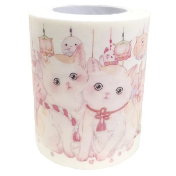 

Washi Tape DIY Creative Stickers and Wind Cat Guardian Cat