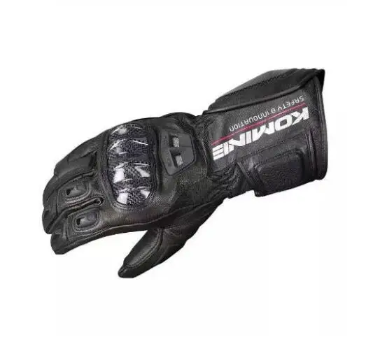 Komine GK-198 Весна и Лето дышащие кожаные перчатки для верховой езды защита мотоцикла сенсорный экран 16 - Цвет: 1