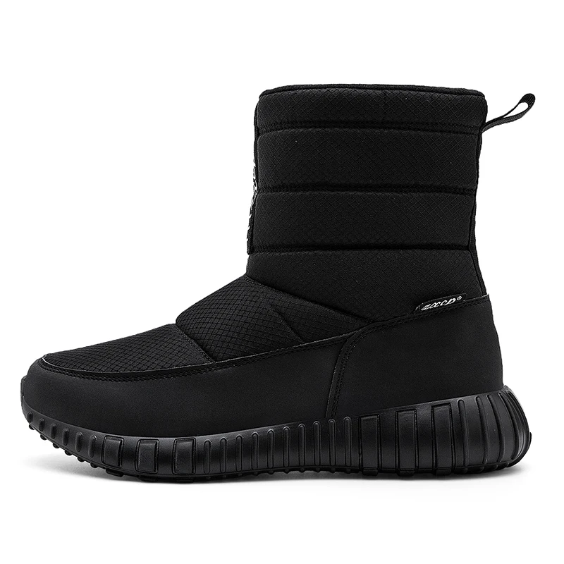 

Mens Womens Snow Boots Winter Lightweight Anti-Slip Water Resistant Fur Lined Cold Weather Shoes