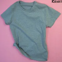 Woman-Girl-Light-Gray-Cotton-Summer-Casual-Short-Sleeve-T-shirt-ZIIART.jpg_200x200