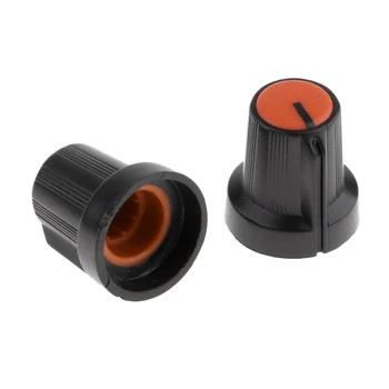

100 Pieces 6mm Plastic Potentiometer Control Volume Knobs Mini Cap