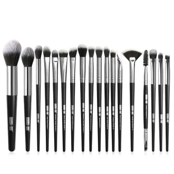 

18pcs Makeup Brushes Kit Loose Powder Brush Foundation Blush Brush Eyebrow Comb Fan Brush Sets