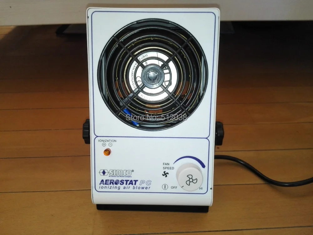 New Aerostat PC Ionizing Air Blower Fan Ion Anti-Static 110V / 220V