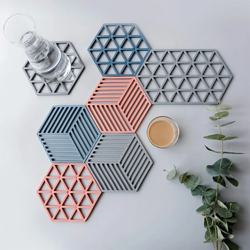 

Kitchen Placemats PVC Table Place Mat Placemat For Dining Table Mats Coasters Coffee Cup Drink Coasters Set Coaster Home Decor
