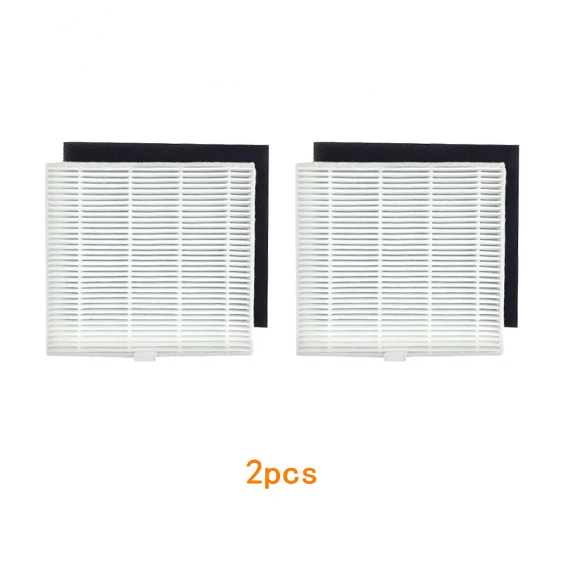 Lot De 4 Filtres HEPA De Rechange Pour Aspirateur Robot ILIFE V8, V8s, X750, X800, X785, V80 – Avec Éponges