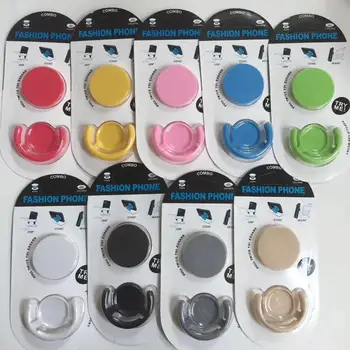 

100pack round holder + holder hook with package mobile phone folding stretch airbag bracket Phone Holder Balloon support