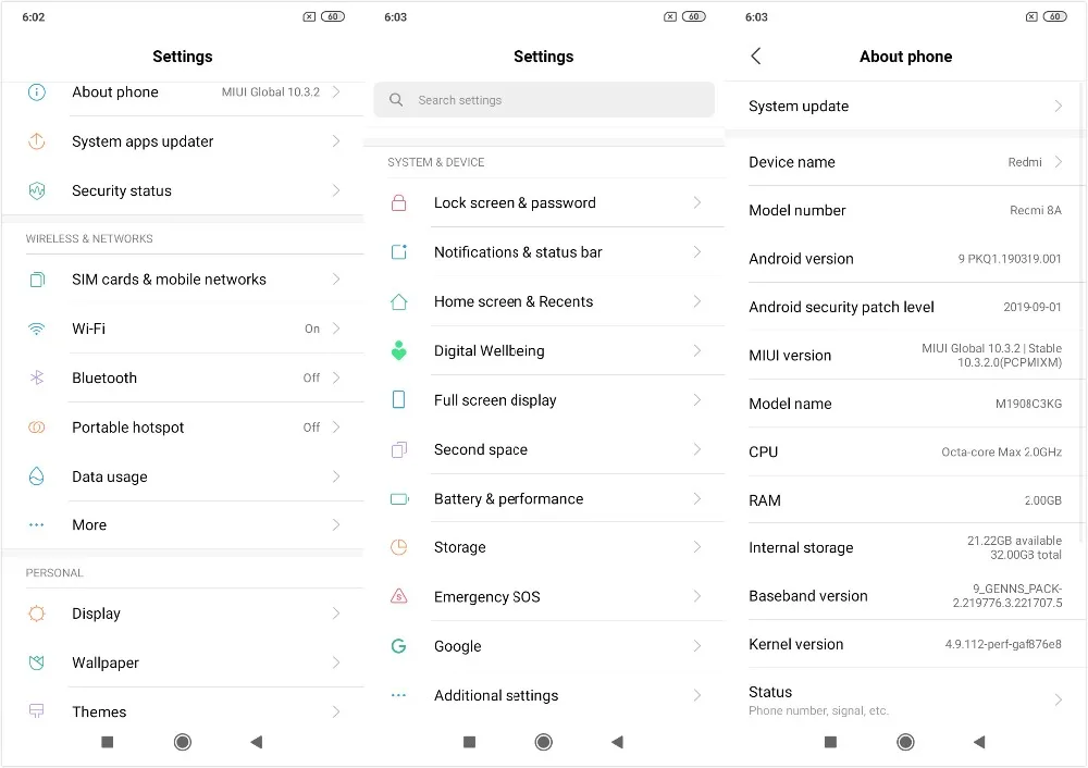 Xiaomi Redmi 8A с глобальной версией, 32 Гб ПЗУ, 2 Гб ОЗУ, 8 A, 5000 мАч, смартфон Snapdargon 439, четыре ядра, 12 МП, камера AI type-C