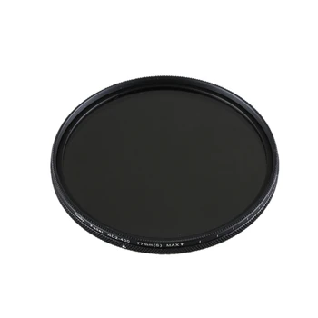 

ND2-400 Neutral Density Fader Variable ND Filter Adjustable 49/52/55/58/62/67/72/77/82mm for Canon Nikon Sony Pentex Camera