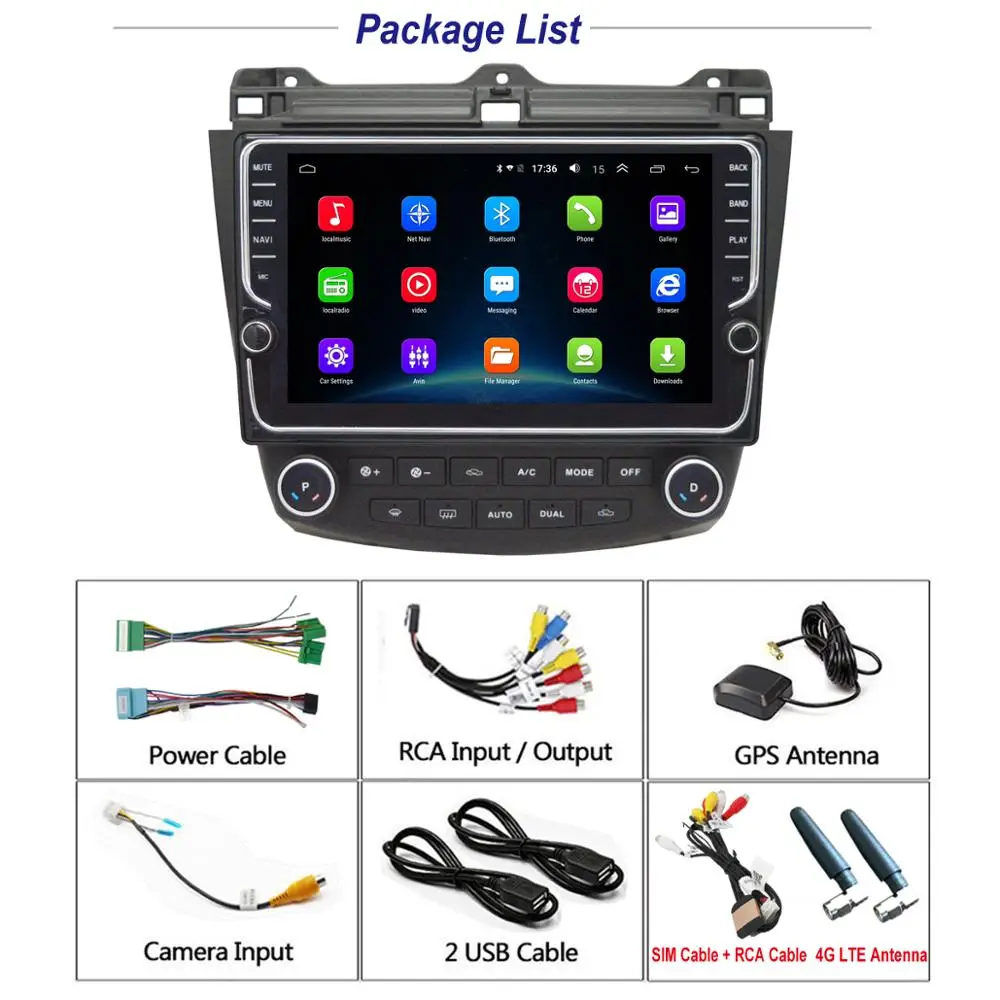 Автомобильный мультимедийный плеер 9 &quotAndroid 1 автомагнитола стерео с GPS BT Wi Fi 3G/4G