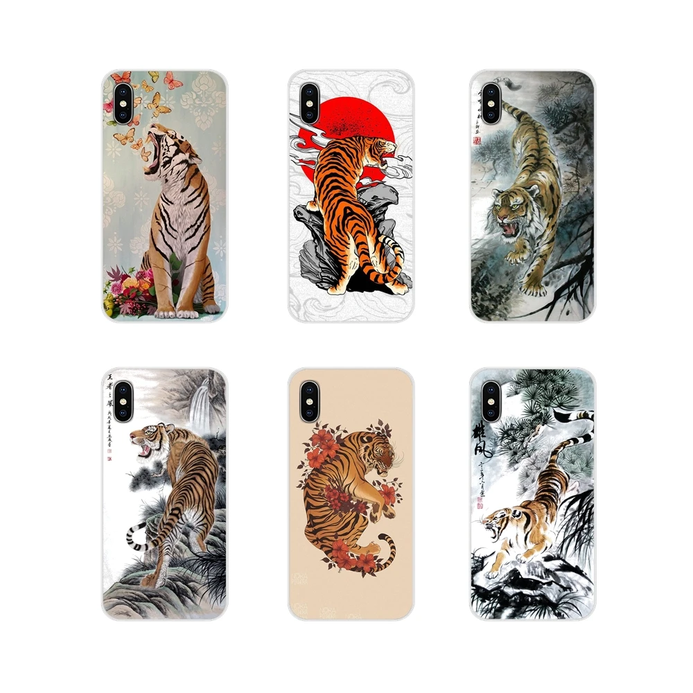 Китайский рисунок тигра восхитительный для Samsung Galaxy A3 A5 A7 A9 A8 Star A6 Plus 2018 2015 2016 2017