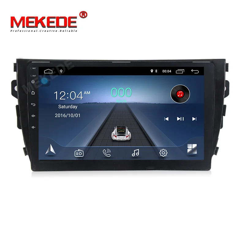 MEKEDE 10,1 дюймов 1024*600 Android 8,1 Автомобильный мультимедийный плеер для Zotye T600 с Wifi BT Радио Видео Аудио плеер gps навигация - Цвет: model