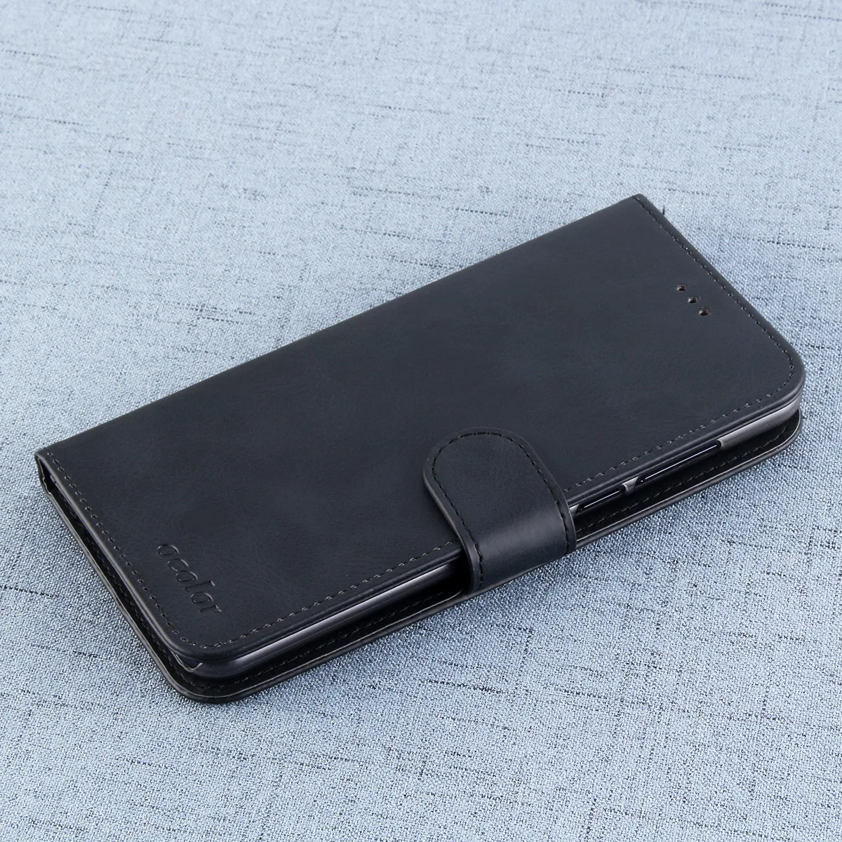 Кожаный чехол-книжка для телефона с кошельком и обложка чехол для HOMTOM C1 с магнитом держатель для карт и кармашками для карточек