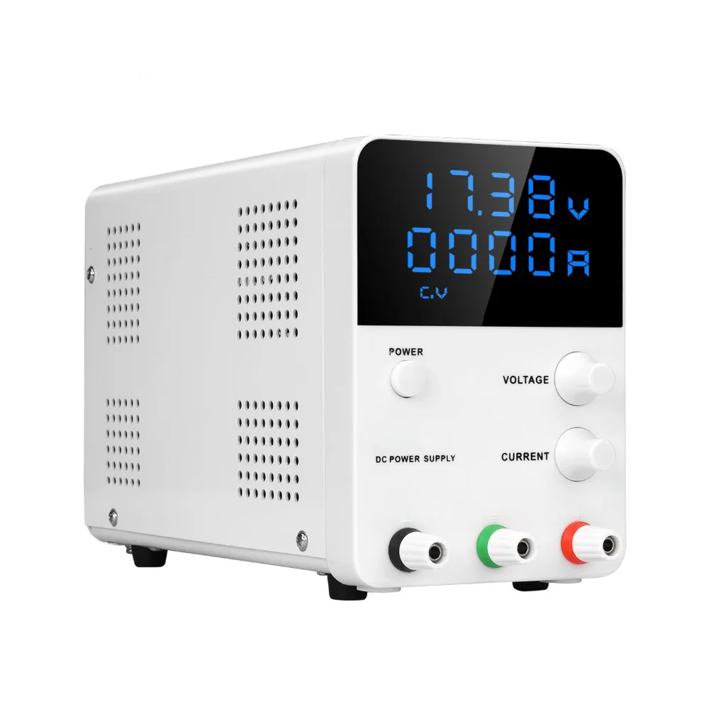 1 шт. 110V 30 V/5A 30 V/10A 60 V/5A источник питания постоянного тока 4 цифры светодиодный дисплей Регулируемое напряжение Импульсный источник питания