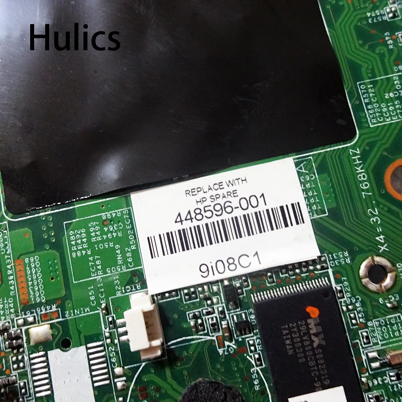 Hulics 448596-001 460716-001 для ноутбука hp pavilion DV2000 DV2500 DV2700 PM965 DDR2 материнская плата для ноутбука