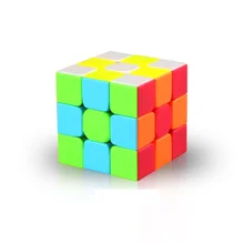 Чудесный воин W 3x3x3 волшебный куб Qiyi сплошной цвет 2x2x2 4x4x4 и 5x5x5 наклонная поворачивающаяся магия