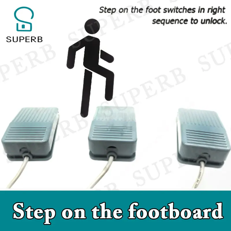 

Superb Escape Prop Step on the dootboard prop Escape Room Foot Switches in right sequence to unlock room escape equipments 2023