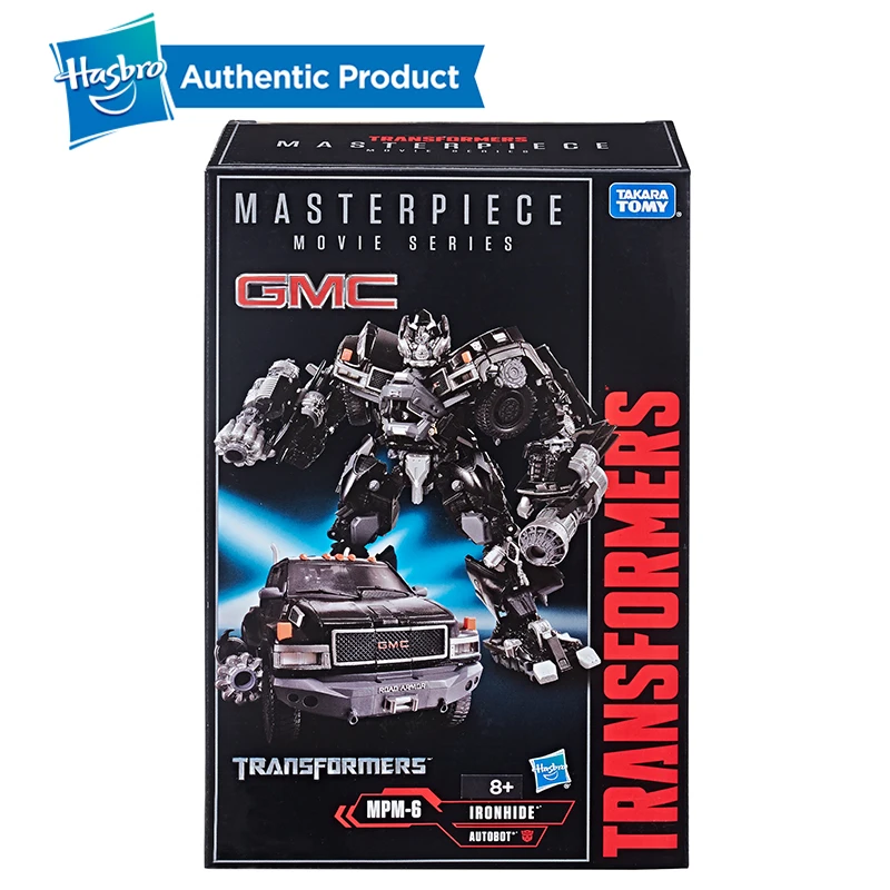 Hasbro трансформеры, сериал из фильма, Оловянная металлическая MPM-6, железная игрушка с двойным выхлопом дымохода и багажником, Автобот