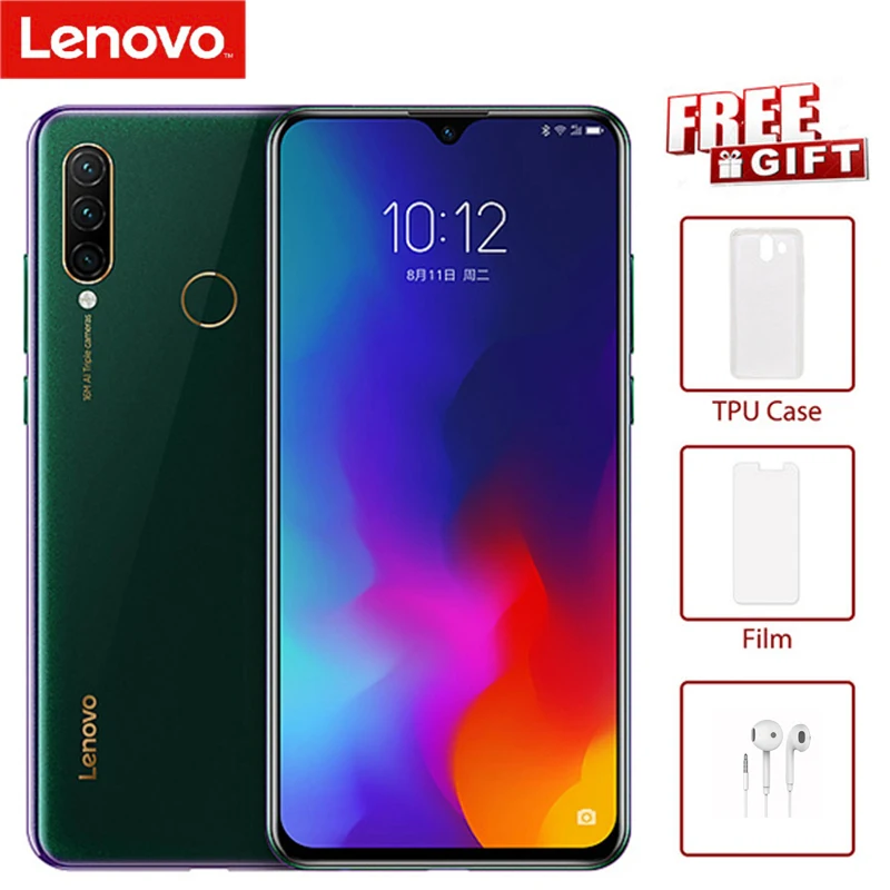 Оригинальный lenovo Z6 Lite 4 Гб 64 Snapdragon 710 Восьмиядерный 6 3 дюйма 2340*1080 капли воды 4050 мАч