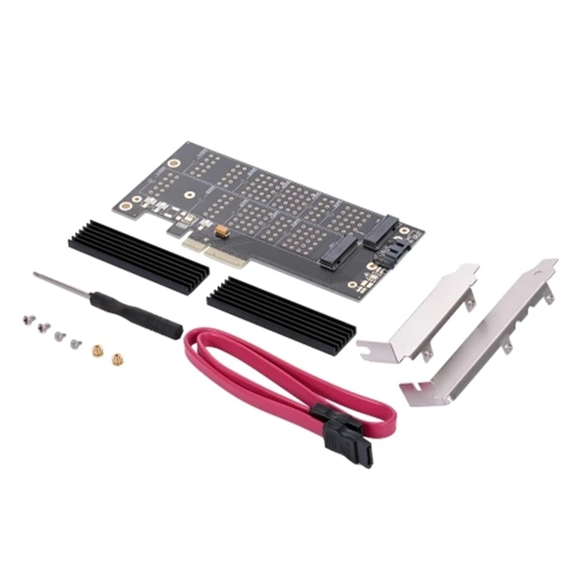 NVMe карта адаптера протокола PCI-E X4 порт к M.2 (PCI-E) SSD конвертер SATA (SATA) | Компьютеры и