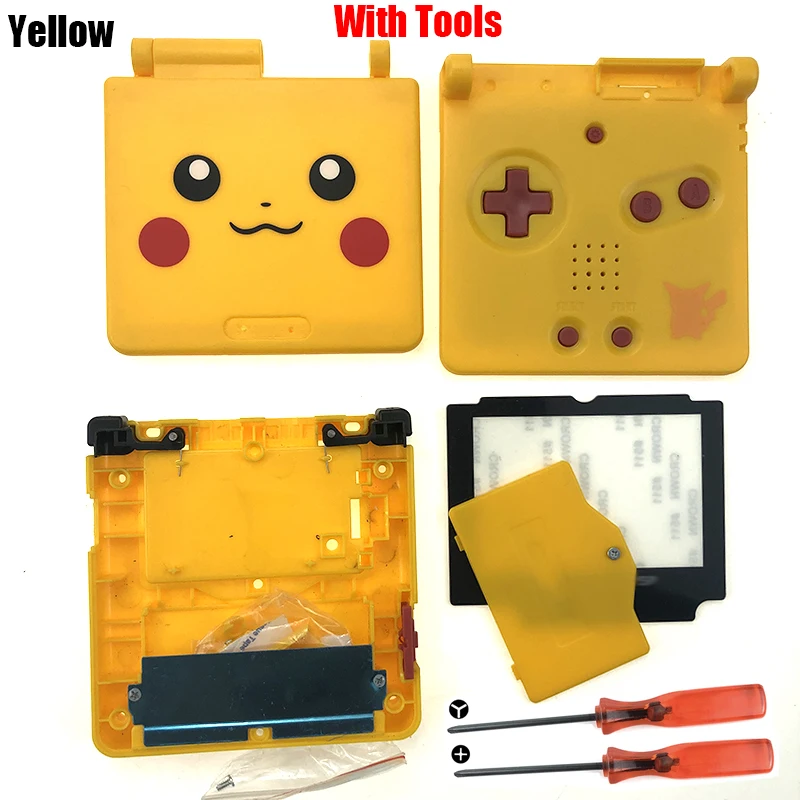 Новинка 2020 г. Сменный Чехол для корпуса GBA SP полный комплект крышек Nintendo GameBoy Advance