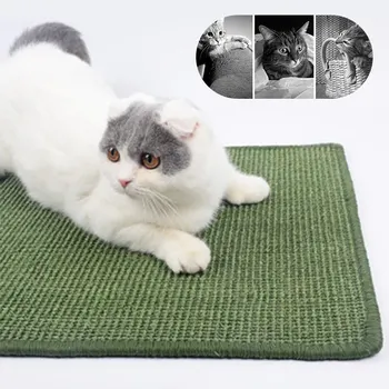 

Random Color Sisal Cat Board Scratching Post Mat Toy Catnip Pad Cooling Litter Mat Cat Scratcher Pet Cat Supplies