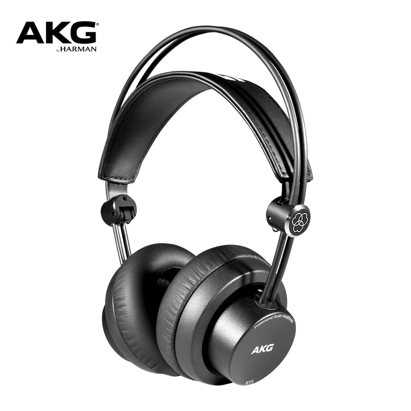 

Head-mounted Professional Monitor Wired Headset New AKG K175 Sound Engineer Hifi Headphone Support Android IOS Windows Mac