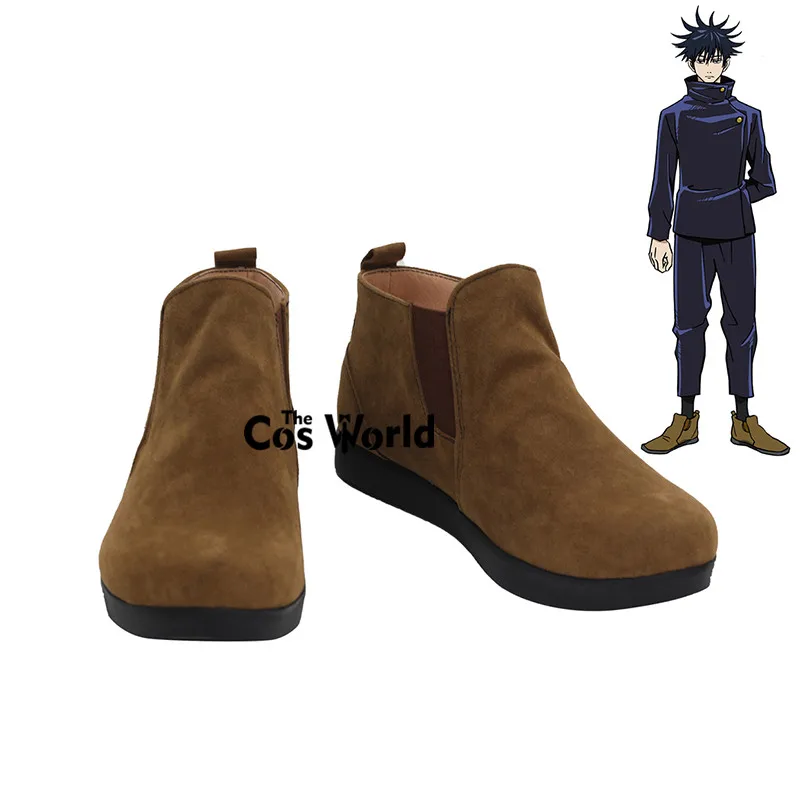 Fushiguro Megumi Customize Anime Cosplay Flat Shoes Boots - AliExpress