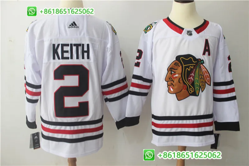 AS PICTURE Мужские хоккейные майки Chicago Jonathan Toews Патрик Кейн Дункан КИТ Кори Кроуфорд Бобби Халл - Цвет: AS PICTURE
