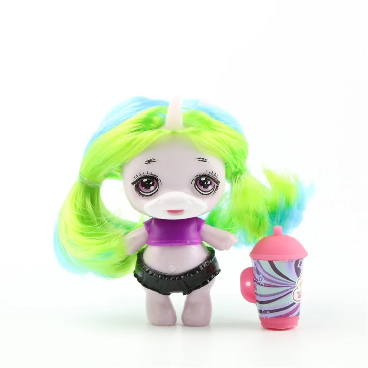 8 моделей/набор шпильки силиконовые Poopsie Slime Единорог красивые куклы игрушки для мальчиков и девочек детские забавные подарки на день рождения