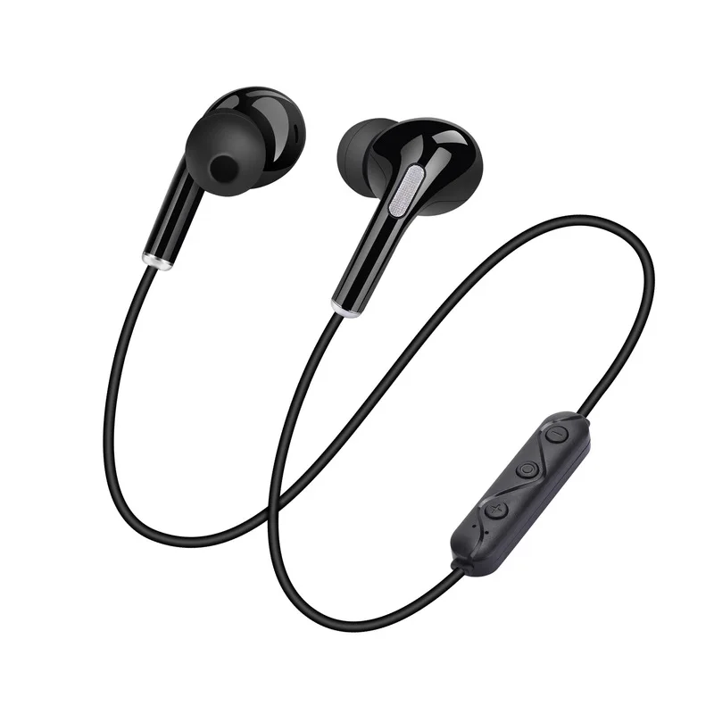 Спортивные Bluetooth-наушники с шейным ремешком проводные микрофоном музыкальная