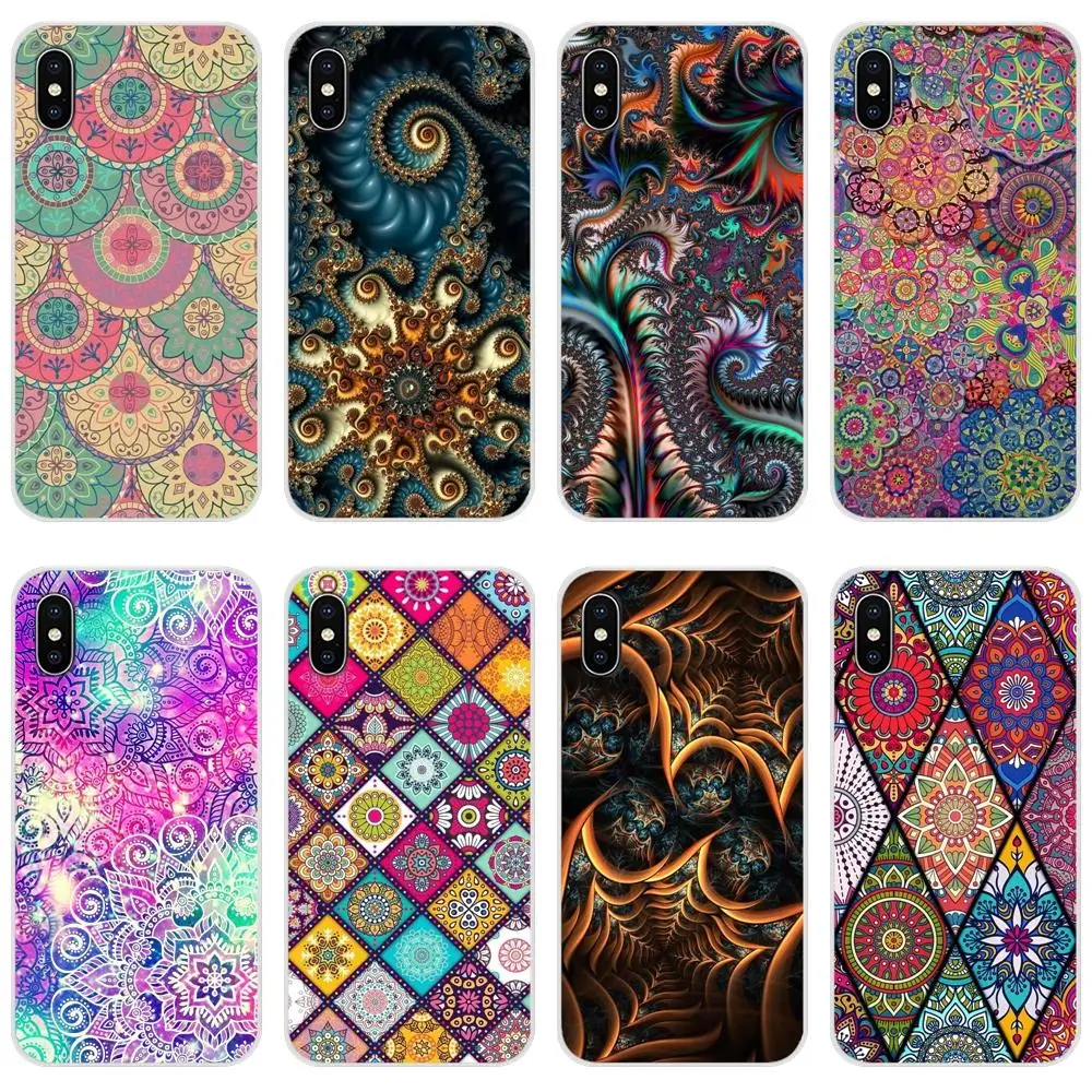 Для Huawei Y5 Y6 Y7 Y9 Prime Pro GR3 GR5 2017 2018 2019 Y3II Y5II Y6II Мандала Цветок Модные аксессуары чехлы