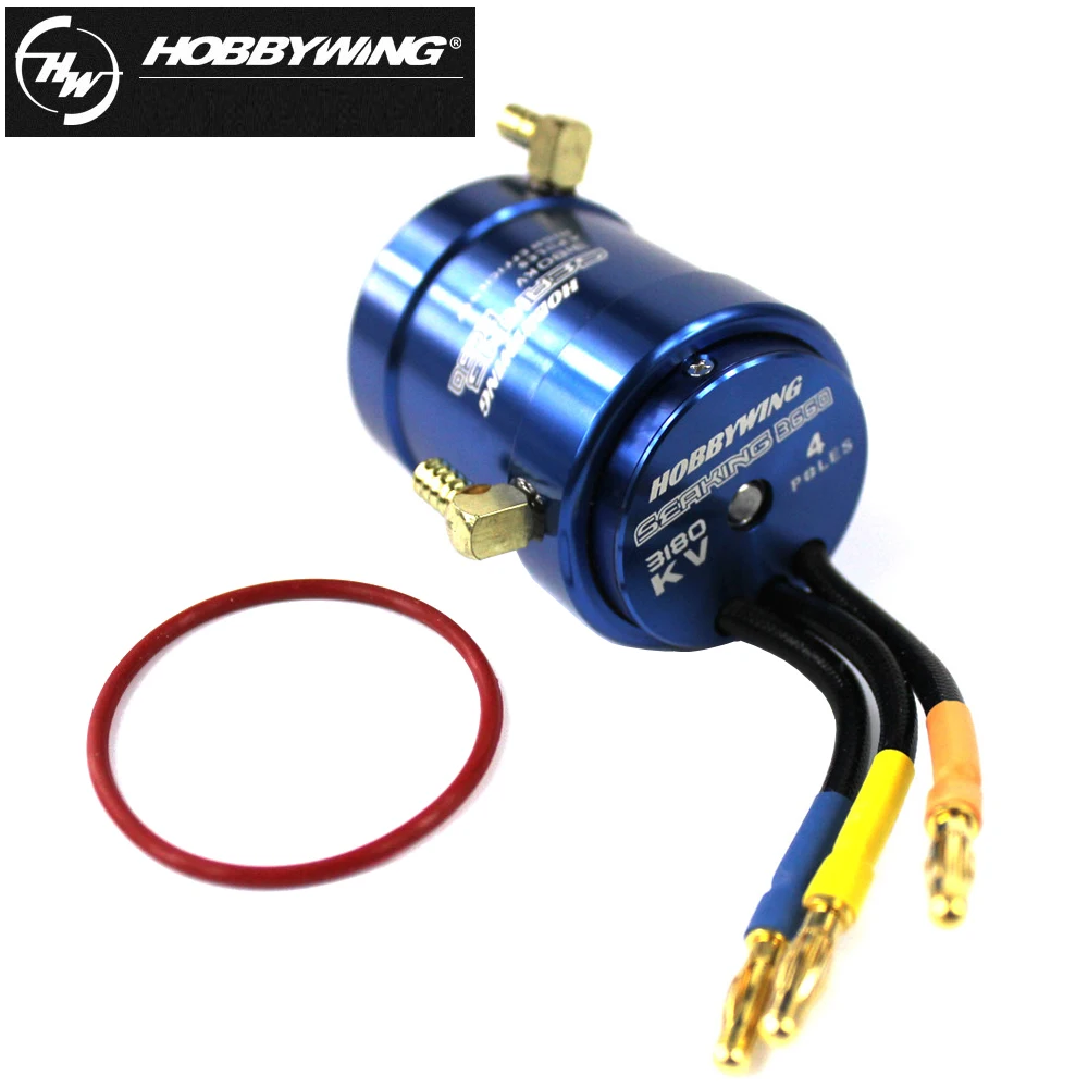Бесщеточный двигатель HOBBYWING SEAKING 2040SL 4800kv/2848SL 3900kv/3660SL 3180kv с водяным охлаждением для