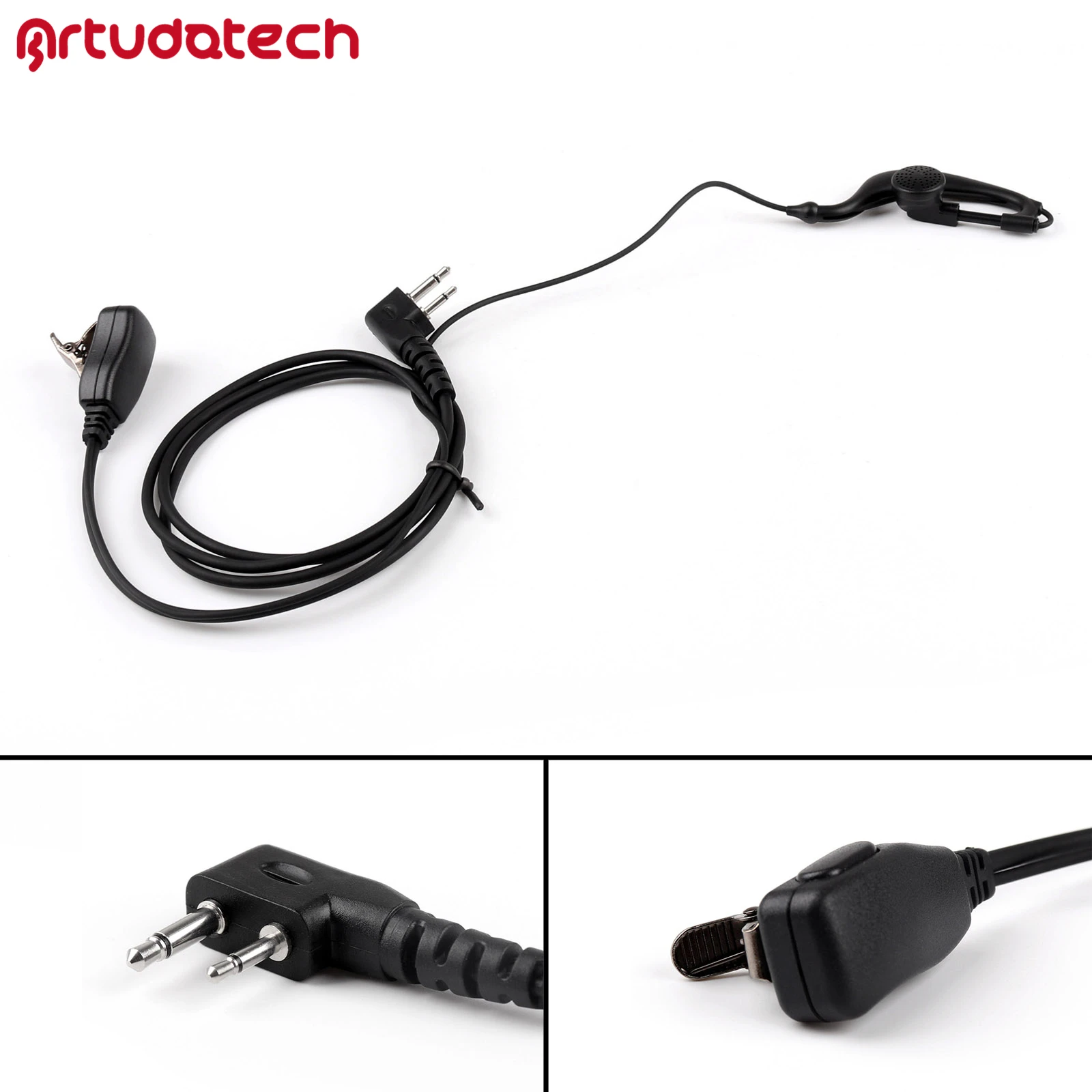 Earpiece//Headset For Icom Radios IC-F4SR IC-3GT IC-F21 IC-V80E IC-V85 IC-F4026