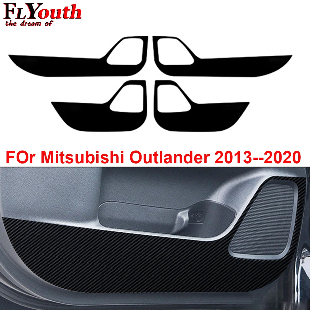 Для Mitsubishi Outlander 2013-2020 автомобильная дверь Противоударная панель декоративная