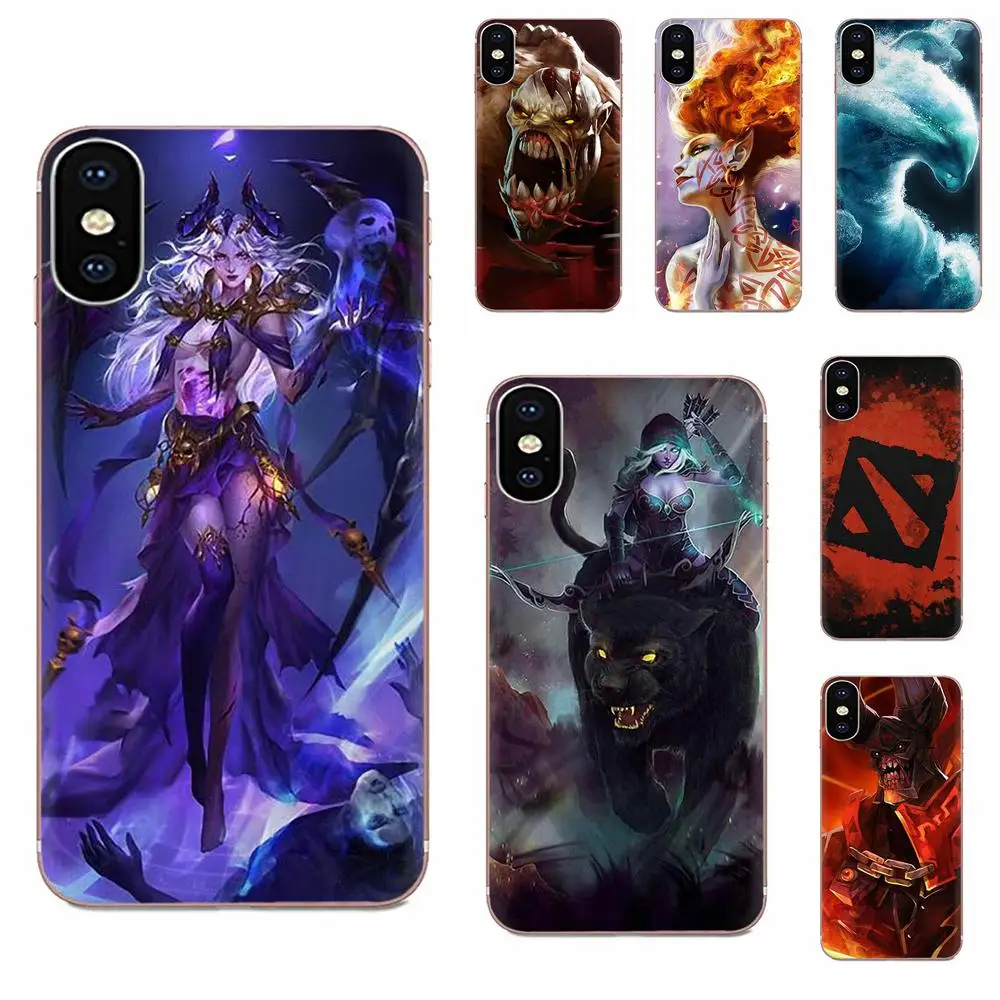 Чехлы для сотовых телефонов из ТПУ Shadow Fiend Dota 2 Huawei Honor Nova Note 5 5I 8A 8X 10 Pro 9X Moto G G2 G3 G4 G5 G6