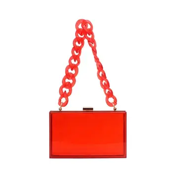 

Women Lady Acrylic Handbag Evening Clutch Bridal Wedding Party Prom Wallet Purse