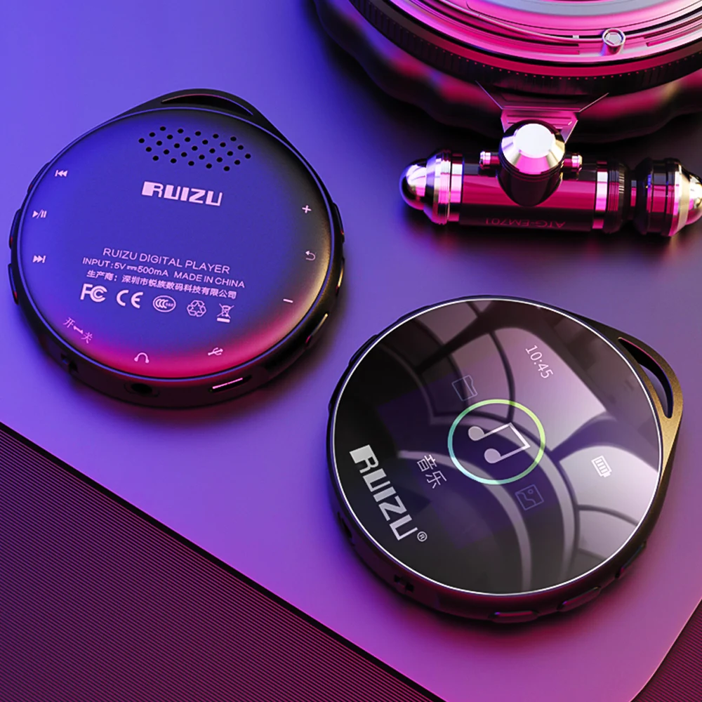 Mp3 плеер RUIZU M10 с Bluetooth 8 ГБ 16 Портативный аудиоплеер со встроенным динамиком FM