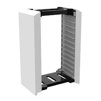 

12 in 1 Game Discs Storage Bracket Tower for Xbox One Switch PS5 Blue-Ray Gaming Disk Stand Holder Game Accessories
