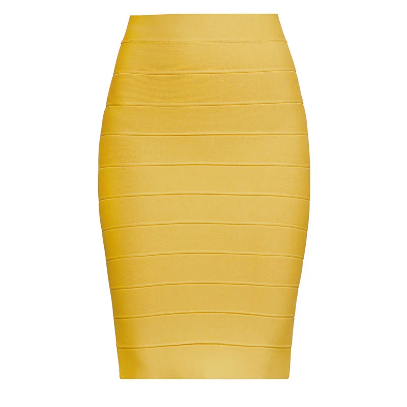 Женский комплект из 2 предметов элегантный клубный бандажный топ и юбка