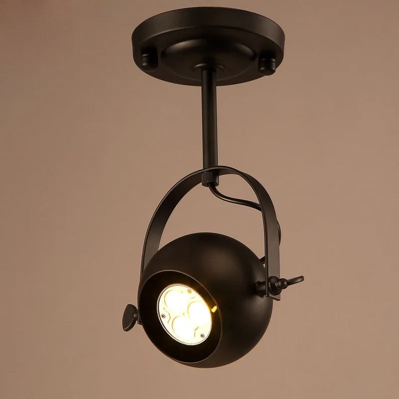 

Vintage Ceiling Light Retro Spot Lamp Home Loft Bar Gallery Lighting (Without The Bulbs)