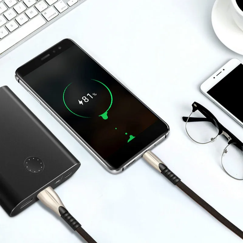USB кабель для iPhone XS X 8 7 6 зарядное устройство Micro Android TypeC кабели мобильных