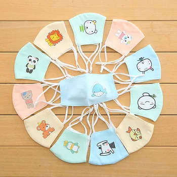 

3pcs Kids Mouth Mask Mask Child Mouth Face Mask for Boys Girls Anti Dust Sun Block Colorful Nonwoven Mask Reusable