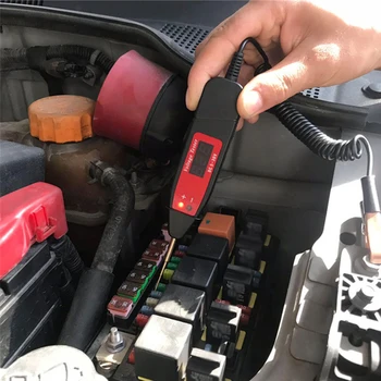 

Equipment Voltage Detector Test Pen Car Circuit Probe Voltmeter Indicator DC 5-36V Accessory Durable